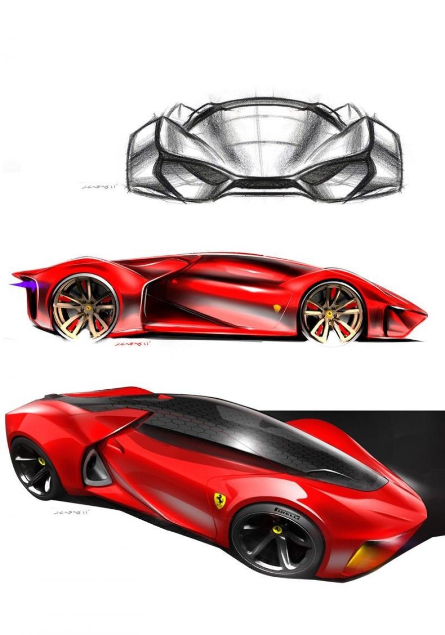  Ferrari World Design Contest 2011 года  (фото 15 из 41)